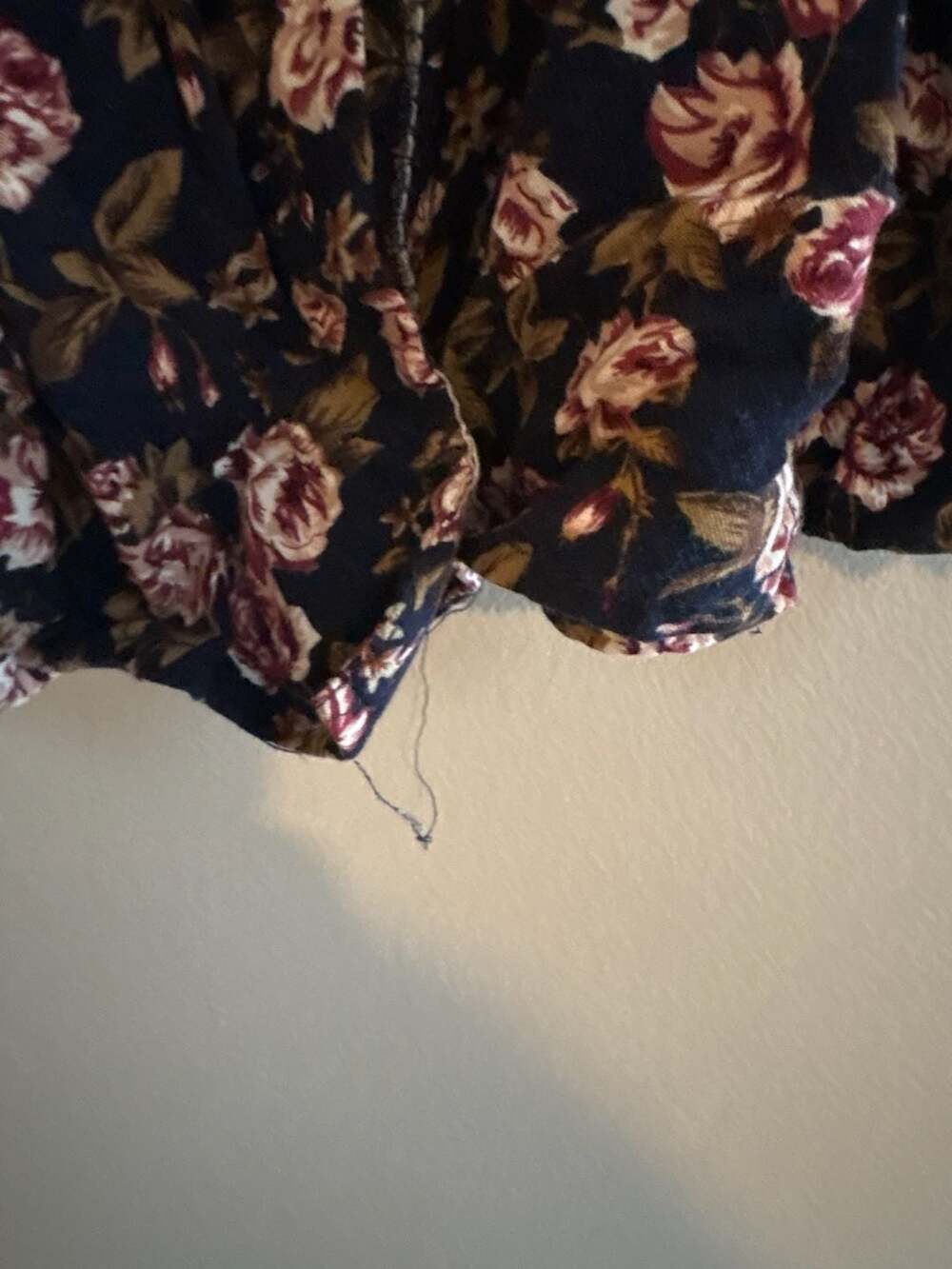 Girls You Babes Vintage Floral Button Front Mini Dress - Picture 2 of 6